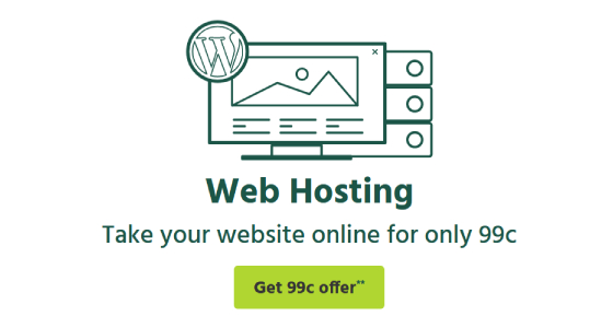 Take Your Website Online For Only €0.99!